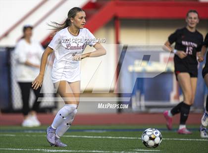 Thumbnail 2 in Lambert @ Walton (GHSA 6A Semifinal) photogallery.