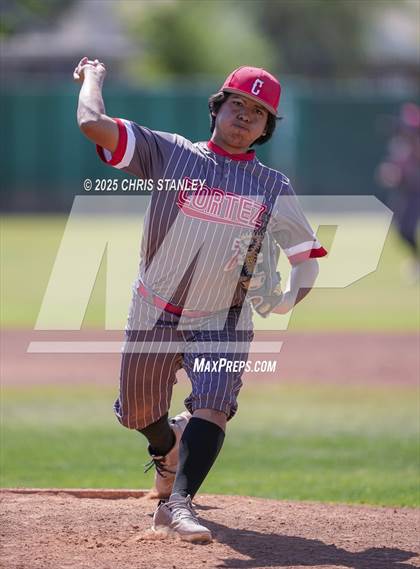 Thumbnail 2 in La Joya Community vs. Cortez (Epic Baseball Tournament) photogallery.