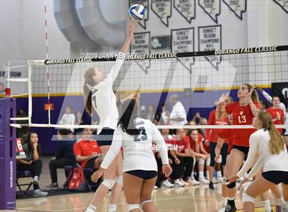 Thumbnail 3 in Cathedral Catholic vs. Marin Catholic (Durango Fall Classic) photogallery.
