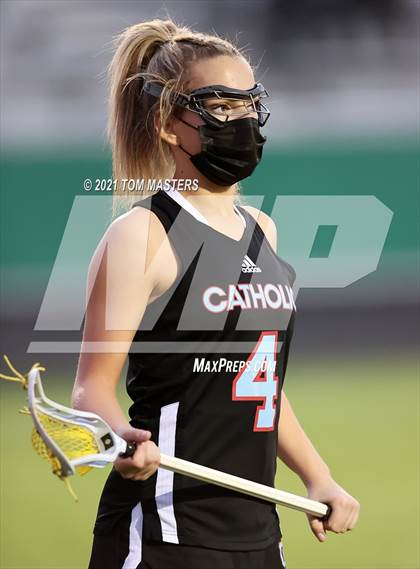 Thumbnail 3 in Charlotte Catholic @ Weddington (NCHSAA West Regional Championship) photogallery.