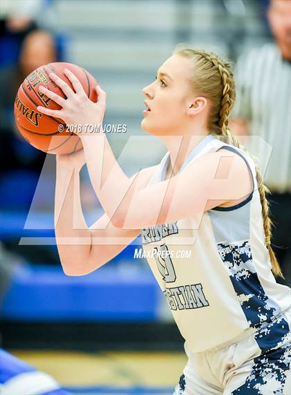 Thumbnail 1 in Rainier Christian vs. Yakama Nation Tribal (WIAA 1B Regional Playoff) photogallery.