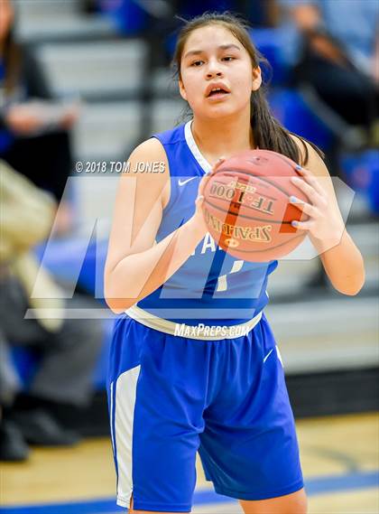 Thumbnail 3 in Rainier Christian vs. Yakama Nation Tribal (WIAA 1B Regional Playoff) photogallery.