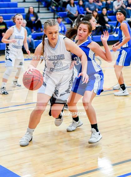 Thumbnail 1 in Rainier Christian vs. Yakama Nation Tribal (WIAA 1B Regional Playoff) photogallery.