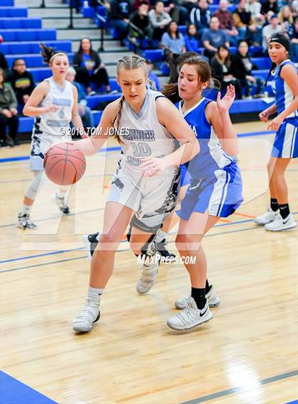 Thumbnail 3 in Rainier Christian vs. Yakama Nation Tribal (WIAA 1B Regional Playoff) photogallery.