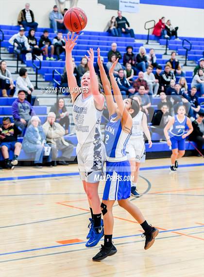 Thumbnail 3 in Rainier Christian vs. Yakama Nation Tribal (WIAA 1B Regional Playoff) photogallery.