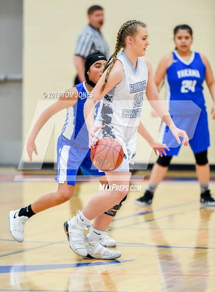 Thumbnail 2 in Rainier Christian vs. Yakama Nation Tribal (WIAA 1B Regional Playoff) photogallery.