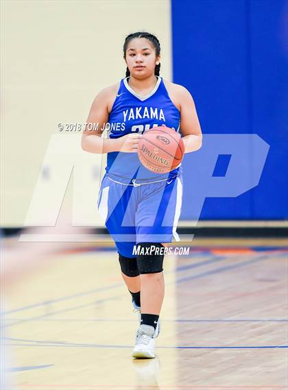Thumbnail 2 in Rainier Christian vs. Yakama Nation Tribal (WIAA 1B Regional Playoff) photogallery.
