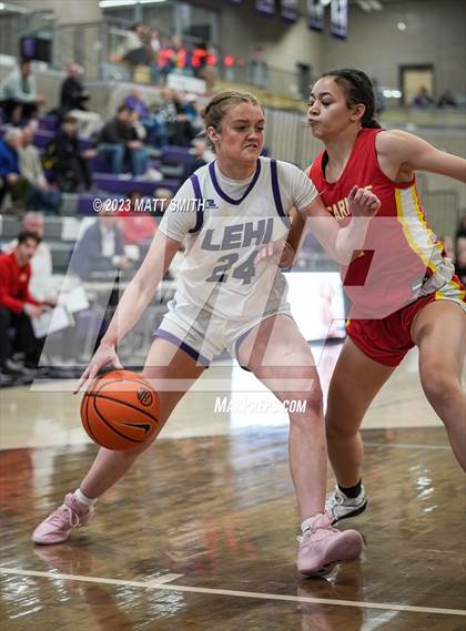 Thumbnail 1 in Incarnate Word Academy @ Lehi (Holiday Hoopfest) photogallery.