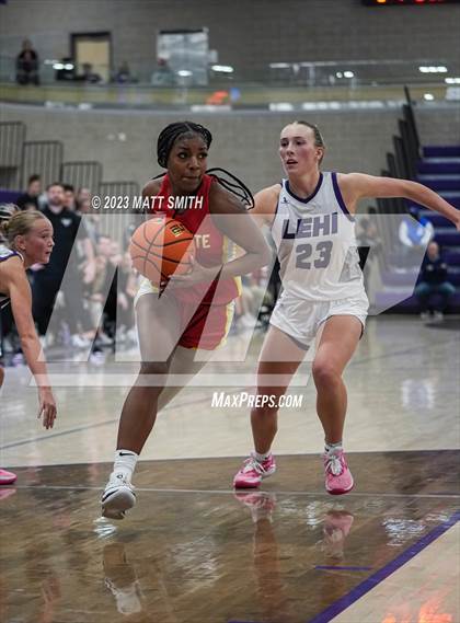Thumbnail 2 in Incarnate Word Academy @ Lehi (Holiday Hoopfest) photogallery.