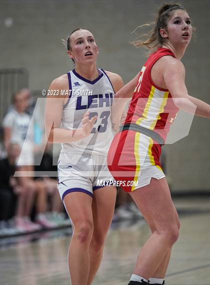 Thumbnail 3 in Incarnate Word Academy @ Lehi (Holiday Hoopfest) photogallery.