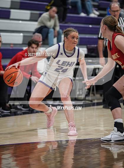 Thumbnail 2 in Incarnate Word Academy @ Lehi (Holiday Hoopfest) photogallery.