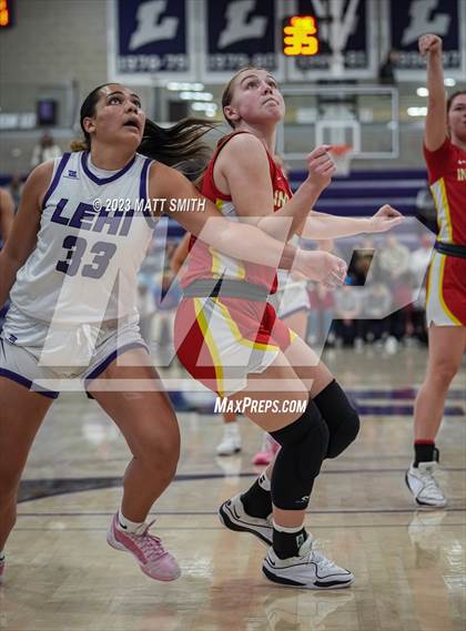 Thumbnail 1 in Incarnate Word Academy @ Lehi (Holiday Hoopfest) photogallery.