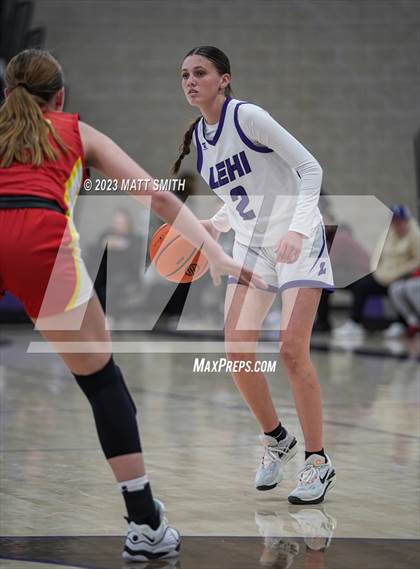 Thumbnail 1 in Incarnate Word Academy @ Lehi (Holiday Hoopfest) photogallery.