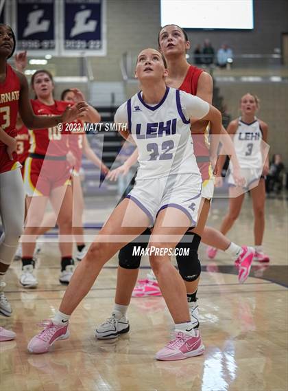 Thumbnail 3 in Incarnate Word Academy @ Lehi (Holiday Hoopfest) photogallery.