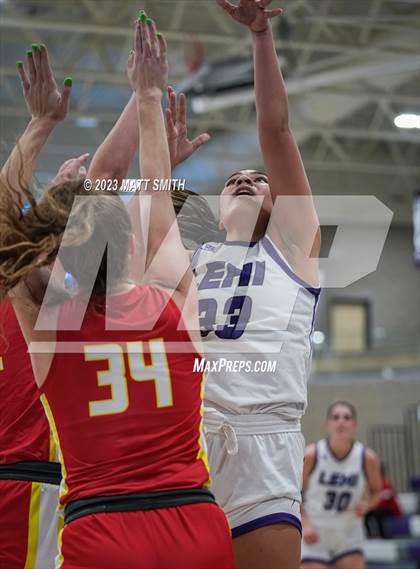 Thumbnail 1 in Incarnate Word Academy @ Lehi (Holiday Hoopfest) photogallery.