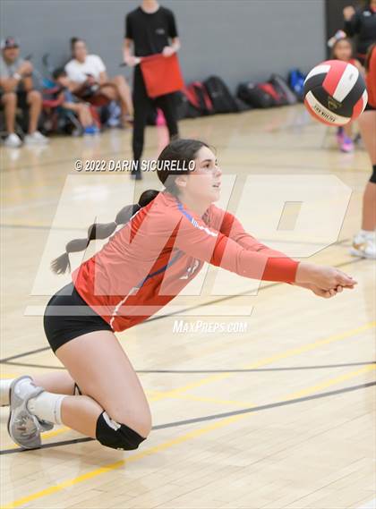 Thumbnail 3 in Page vs Holbrock (Epic Tourneys Volleyball Invite) photogallery.