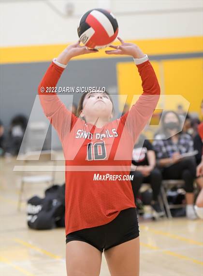 Thumbnail 2 in Page vs Holbrock (Epic Tourneys Volleyball Invite) photogallery.