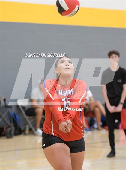 Thumbnail 3 in Page vs Holbrock (Epic Tourneys Volleyball Invite) photogallery.