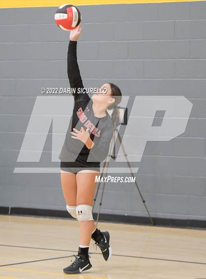 Thumbnail 3 in Page vs Holbrock (Epic Tourneys Volleyball Invite) photogallery.