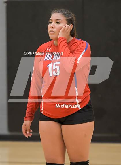 Thumbnail 2 in Page vs Holbrock (Epic Tourneys Volleyball Invite) photogallery.