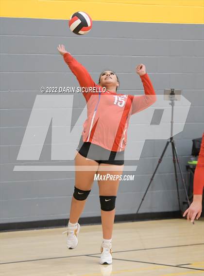 Thumbnail 2 in Page vs Holbrock (Epic Tourneys Volleyball Invite) photogallery.