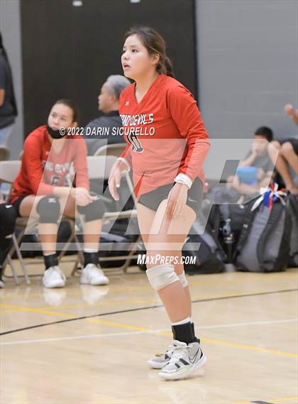 Thumbnail 3 in Page vs Holbrock (Epic Tourneys Volleyball Invite) photogallery.
