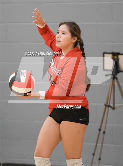 Thumbnail 2 in Page vs Holbrock (Epic Tourneys Volleyball Invite) photogallery.