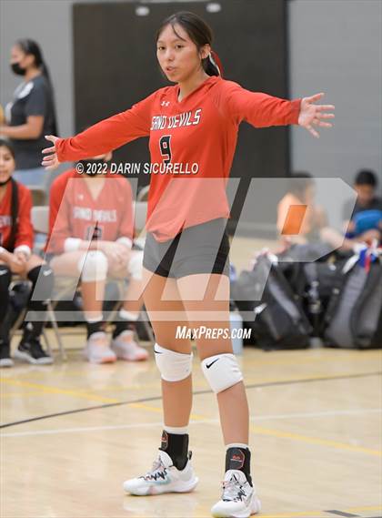 Thumbnail 3 in Page vs Holbrock (Epic Tourneys Volleyball Invite) photogallery.