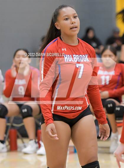 Thumbnail 3 in Page vs Holbrock (Epic Tourneys Volleyball Invite) photogallery.
