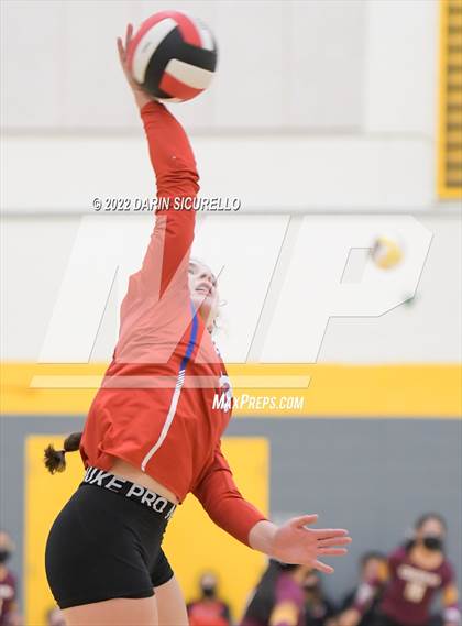 Thumbnail 2 in Page vs Holbrock (Epic Tourneys Volleyball Invite) photogallery.