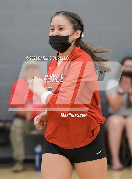 Thumbnail 2 in Page vs Holbrock (Epic Tourneys Volleyball Invite) photogallery.