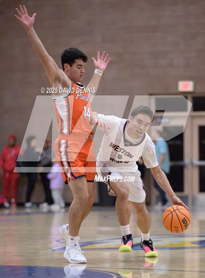 Thumbnail 1 in Weston Ranch vs. Pacifica Christian (Meet in the Middle Classic) photogallery.