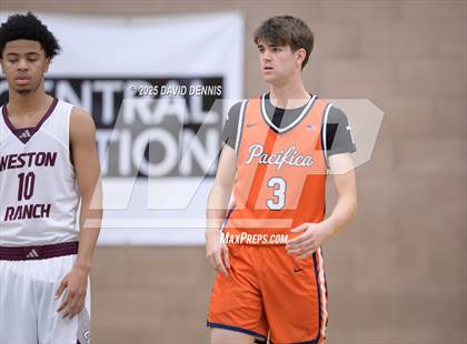 Thumbnail 2 in Weston Ranch vs. Pacifica Christian (Meet in the Middle Classic) photogallery.