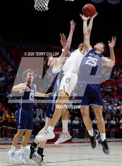 Thumbnail 2 in Westlake vs. Davis (UHSAA 6A Quarterfinal) photogallery.