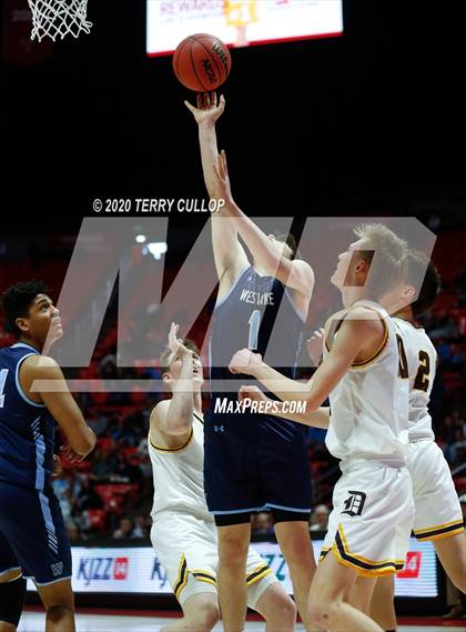 Thumbnail 2 in Westlake vs. Davis (UHSAA 6A Quarterfinal) photogallery.