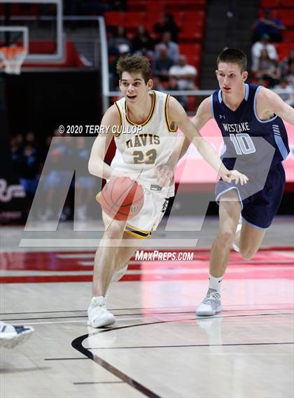 Thumbnail 1 in Westlake vs. Davis (UHSAA 6A Quarterfinal) photogallery.