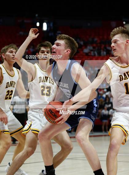 Thumbnail 3 in Westlake vs. Davis (UHSAA 6A Quarterfinal) photogallery.