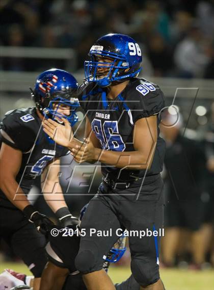 Thumbnail 2 in Chandler vs Desert Ridge (AIA Division 1 Semifinal) photogallery.