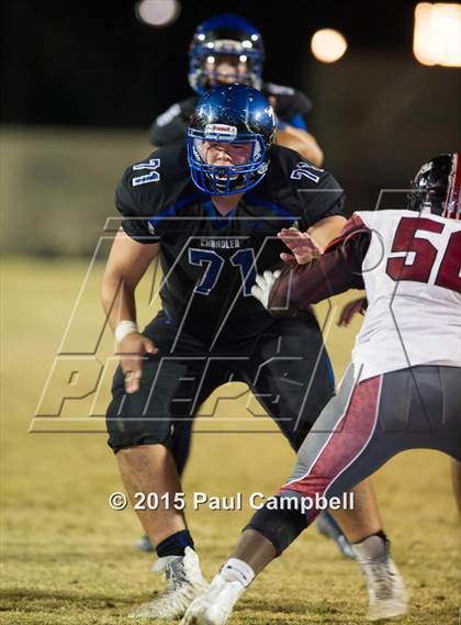 Thumbnail 1 in Chandler vs Desert Ridge (AIA Division 1 Semifinal) photogallery.