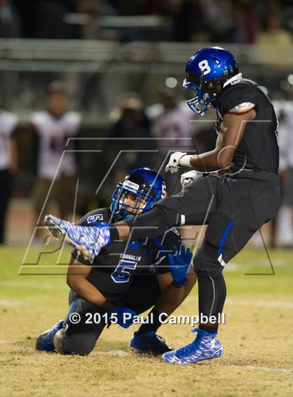 Thumbnail 3 in Chandler vs Desert Ridge (AIA Division 1 Semifinal) photogallery.