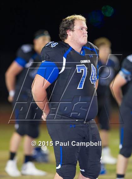 Thumbnail 2 in Chandler vs Desert Ridge (AIA Division 1 Semifinal) photogallery.