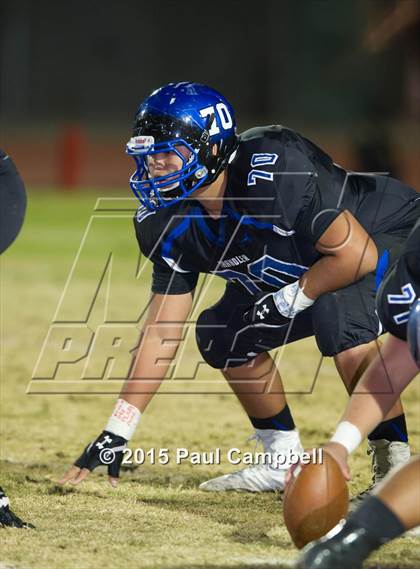Thumbnail 3 in Chandler vs Desert Ridge (AIA Division 1 Semifinal) photogallery.