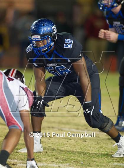 Thumbnail 1 in Chandler vs Desert Ridge (AIA Division 1 Semifinal) photogallery.