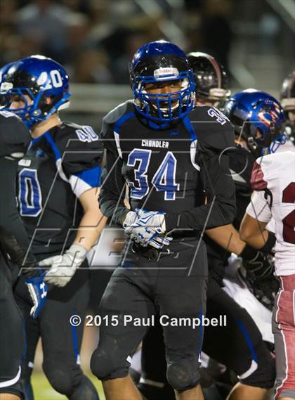 Thumbnail 3 in Chandler vs Desert Ridge (AIA Division 1 Semifinal) photogallery.