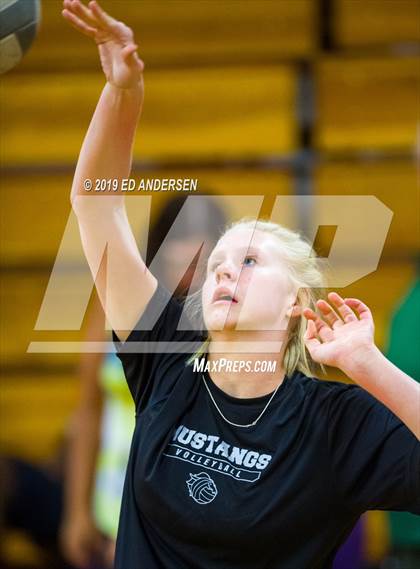 Thumbnail 1 in Damonte Ranch vs. Beatty (Yerington Tournament) photogallery.