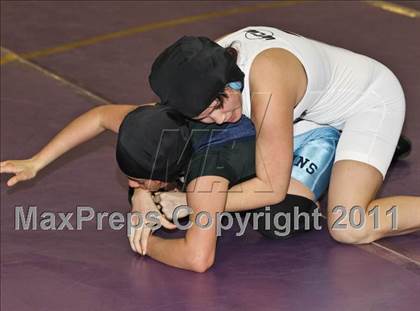 Thumbnail 1 in CIF State Girls Wrestling Championships (Consolation 1 - Round 4) photogallery.