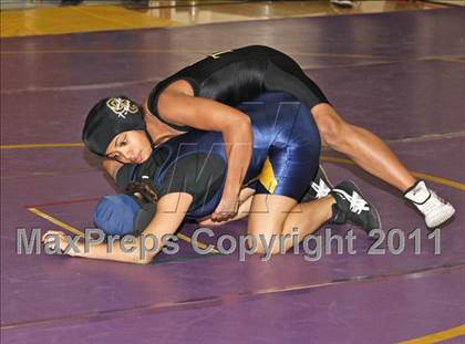 Thumbnail 2 in CIF State Girls Wrestling Championships (Consolation 1 - Round 4) photogallery.