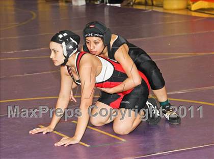 Thumbnail 1 in CIF State Girls Wrestling Championships (Consolation 1 - Round 4) photogallery.