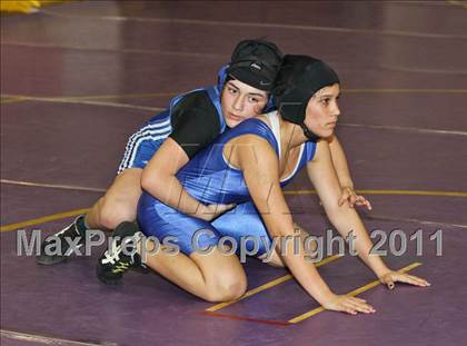 Thumbnail 3 in CIF State Girls Wrestling Championships (Consolation 1 - Round 4) photogallery.