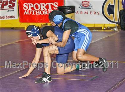 Thumbnail 3 in CIF State Girls Wrestling Championships (Consolation 1 - Round 4) photogallery.